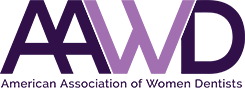 The image features the logo of AWD, which stands for Adults With Down Syndrome, with a purple background and white text.